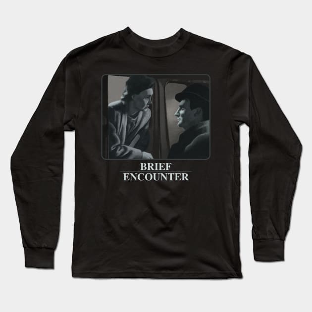 Brief Encounter Long Sleeve T-Shirt by ianoz